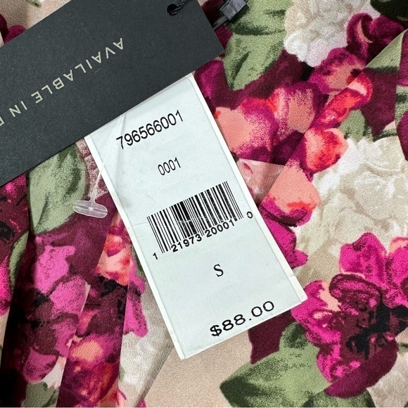 Banana Republic Blouse Top Sz S Floral NWT - Picture 14 of 14